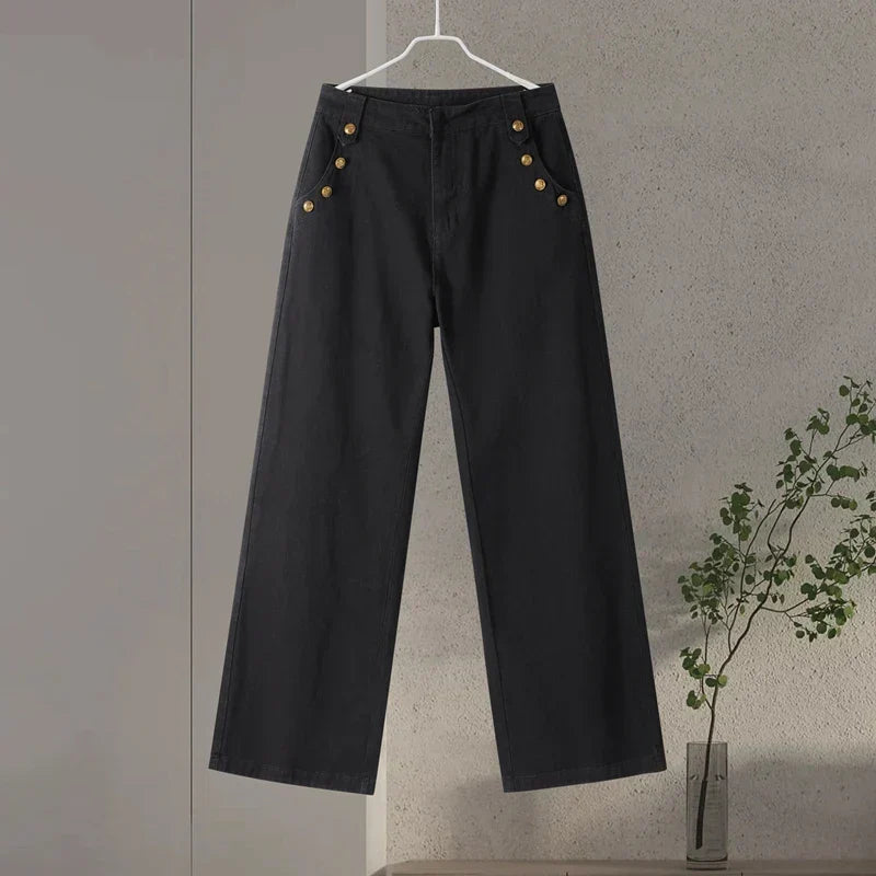 Blå Snäckmönstrad Skjorta och Shorts i Matchande Set